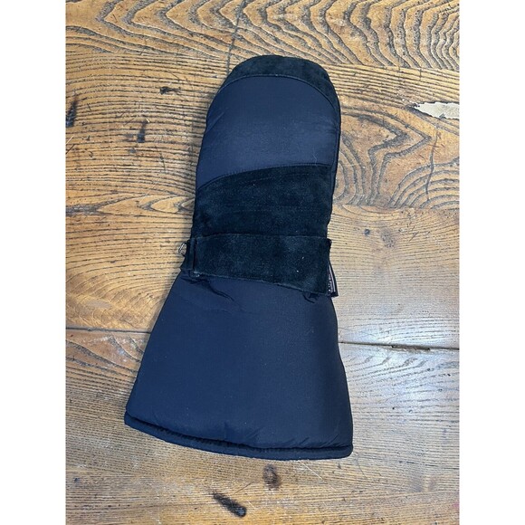 WHITEWATER THINSULATE BLACK MITTENS COLD WEATHER WATER PROOF SIZE L BLACK - Picture 2 of 8